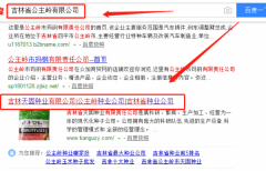 吉林省天固種業(yè)有限責任公司與我司做網站推廣項目