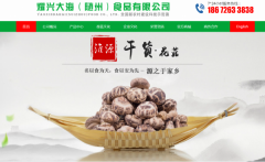 耀*大海（隨州）食品有限公司網(wǎng)站制作新一代自助建站、智能建站系統(tǒng)